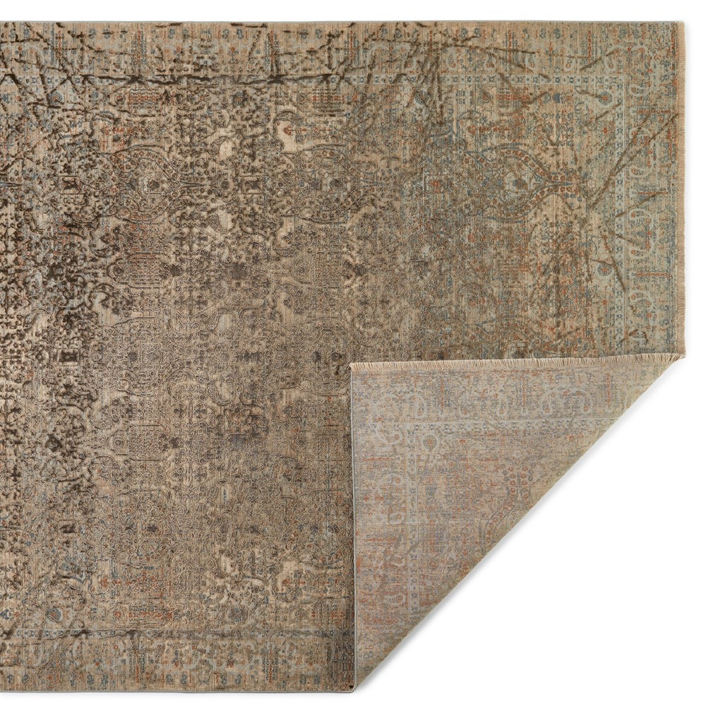 Concept Looms Emerald EMR102 Abstract Rug in Mink