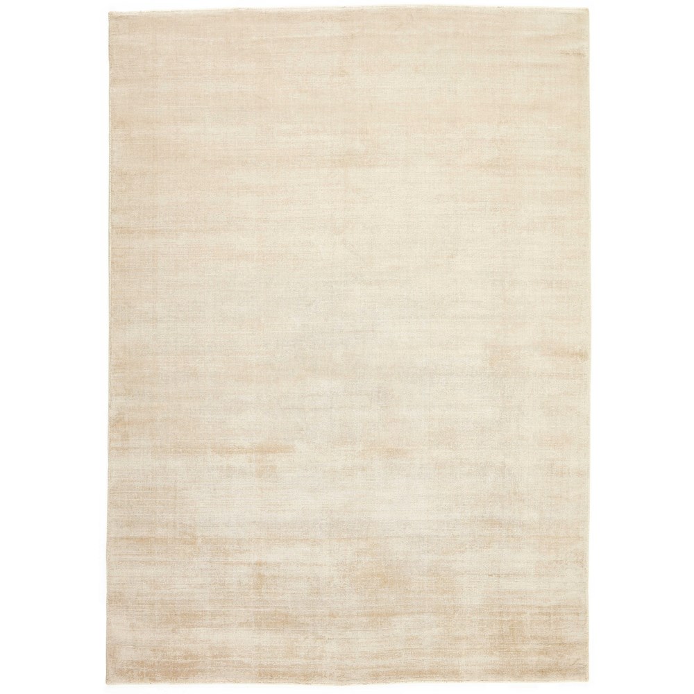 Elements Modern Handloom Plain HLC210181 Rug in Beige