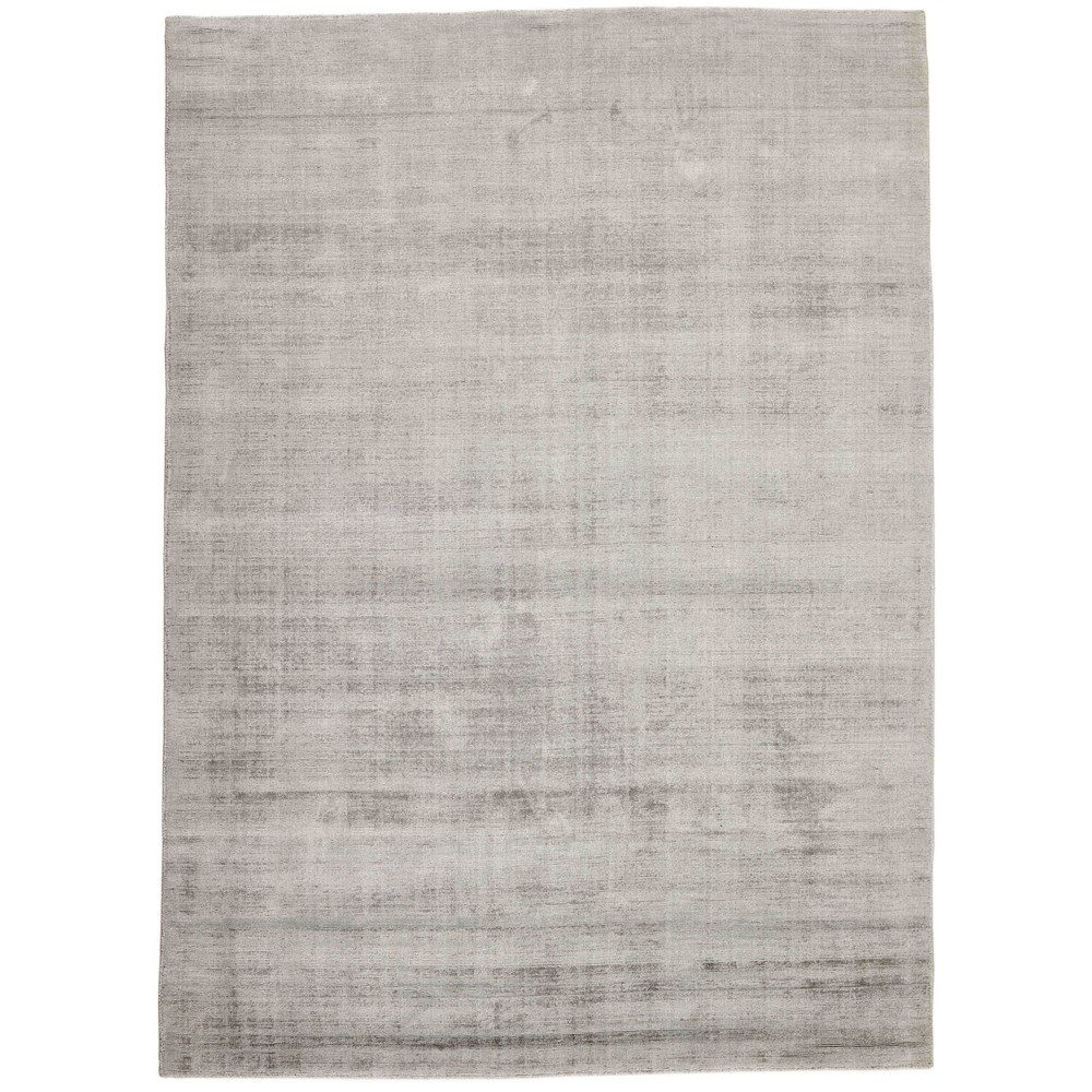 Elements Modern Handloom Plain HLC210181 Rug in Grey