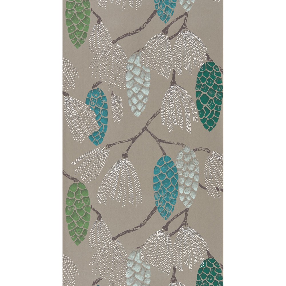 Epitome Wallpaper 111502 by Harlequin in Turquoise Pea Gilver buy ...