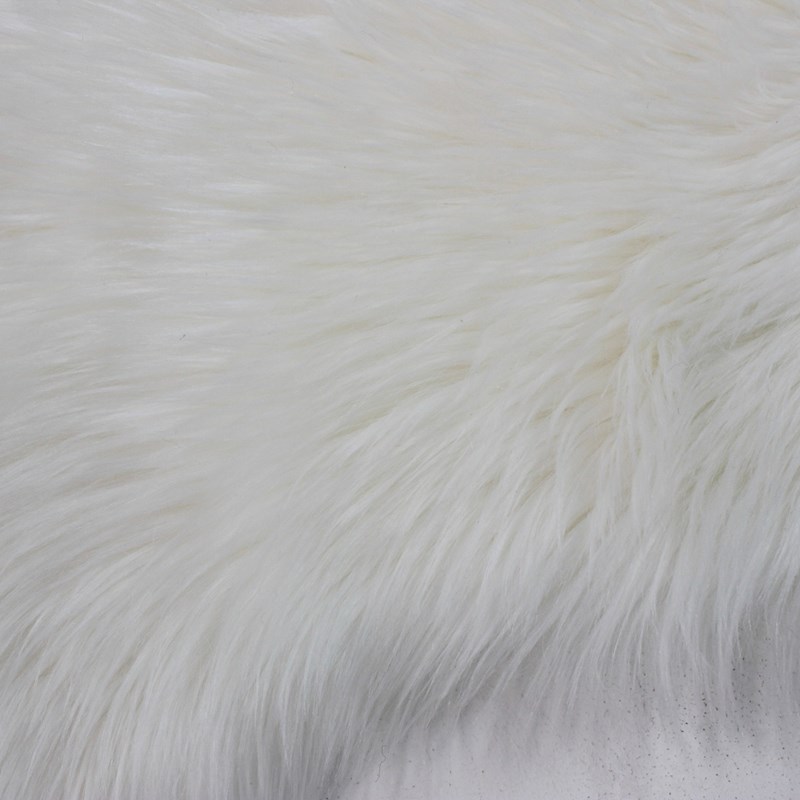 Faux Fur Rugs in White buy online from the rug seller uk