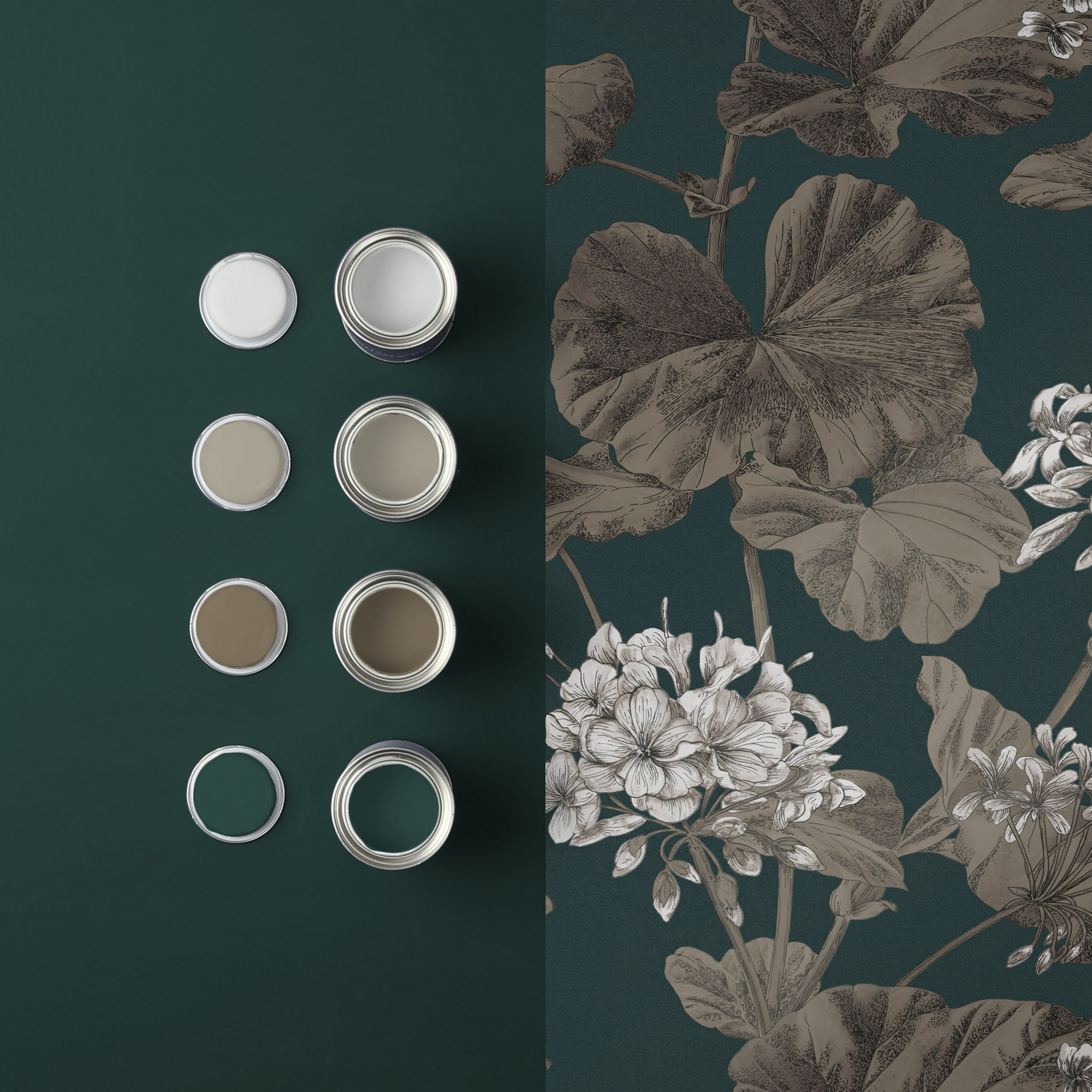 10 Flower Wallpaper Ideas for Phone & iPhone : Minimalist Floral Wallpaper  1 - Fab Mood | Wedding Colours, Wedding Themes, Wedding colour palettes