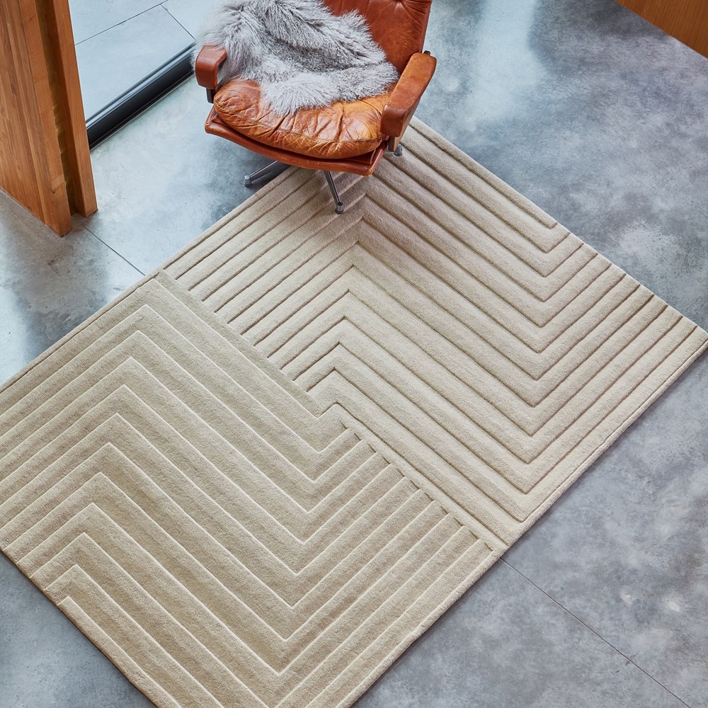 Form Rugs in Natural