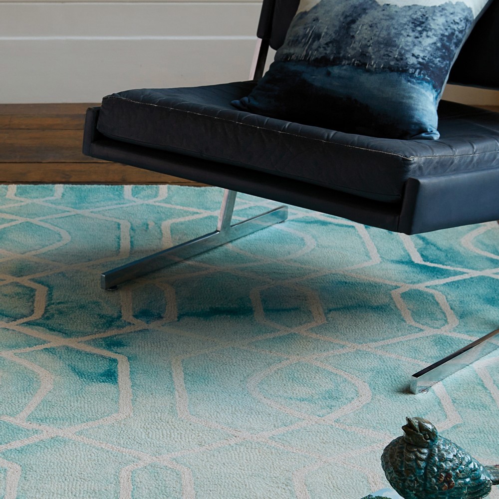 Fresco Rugs In Aqua Buy Online From The Rug Seller Uk