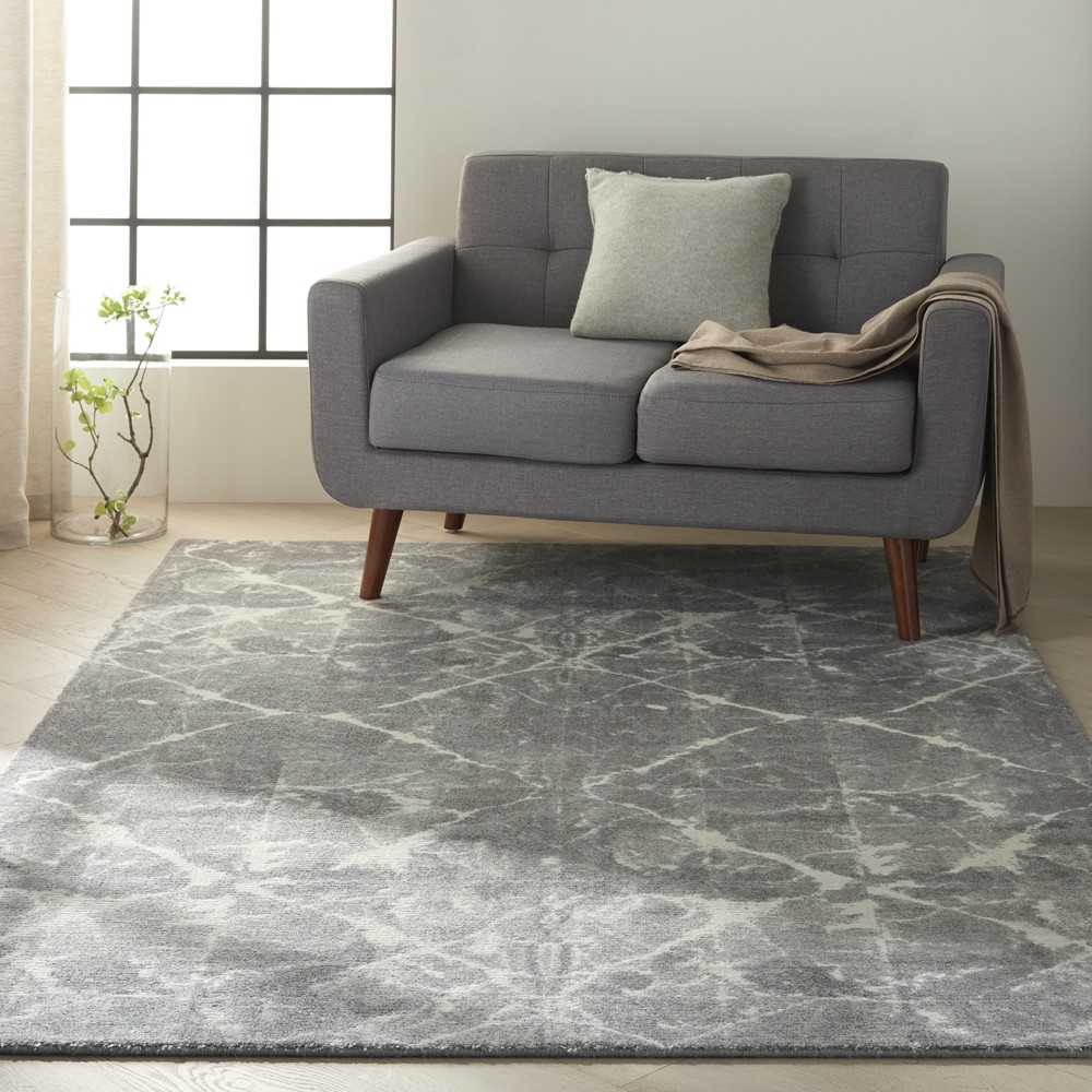 Gradient Rugs GDT01 in Granite by Calvin Klein