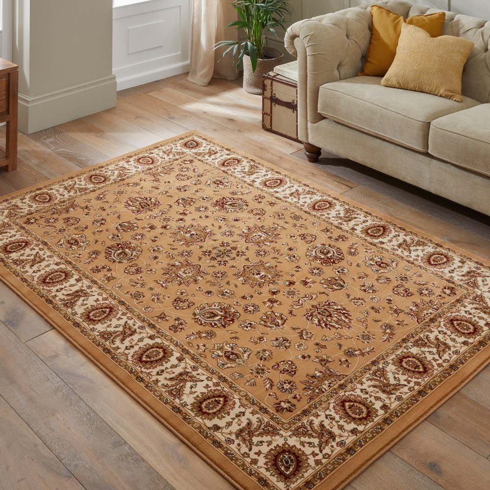 Grand Heritage GH102 Traditional Persian Rugs by Concept Looms in Beige