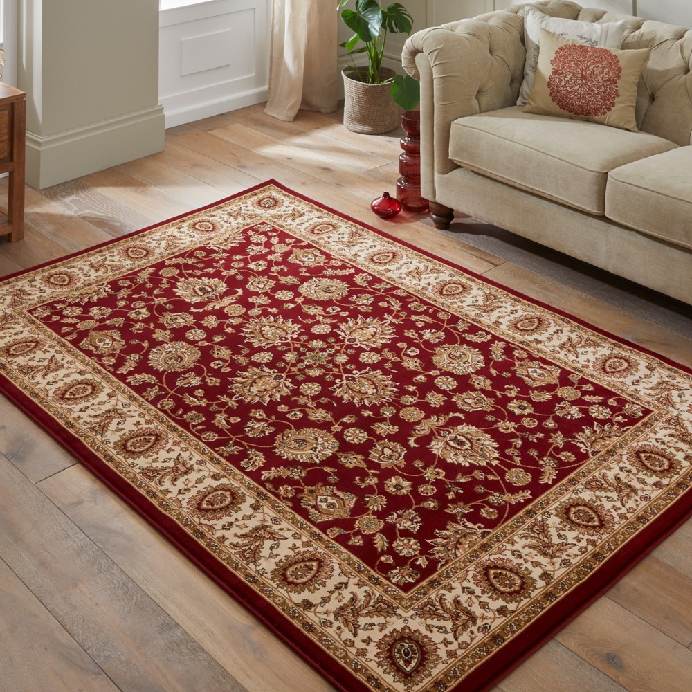 Grand Heritage GH102 Traditional Persian Rugs by Concept Looms in Red