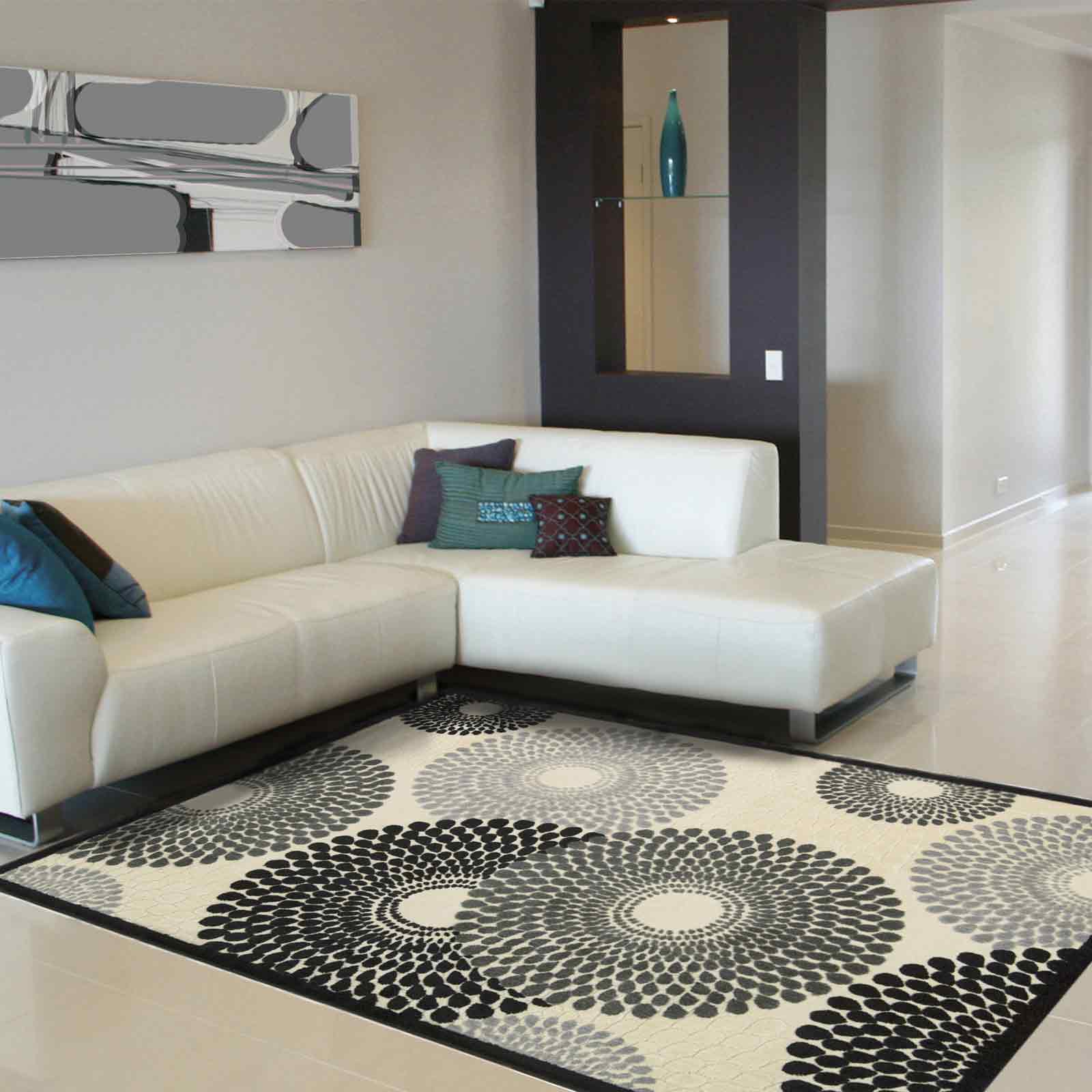 Graphic Illusions Rugs GIL04 Grey by Nourison buy online from the rug ...