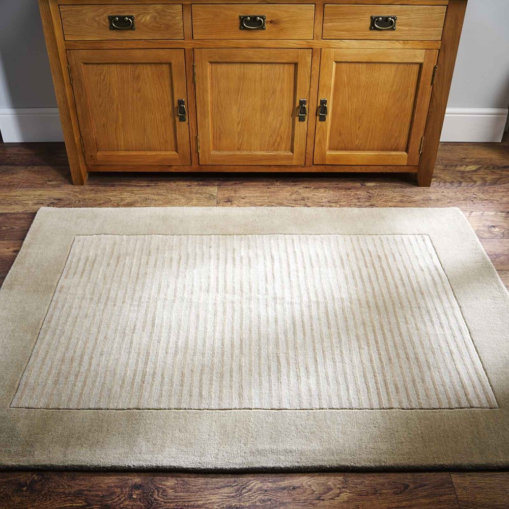 Henley Rug in Beige buy online from the rug seller uk