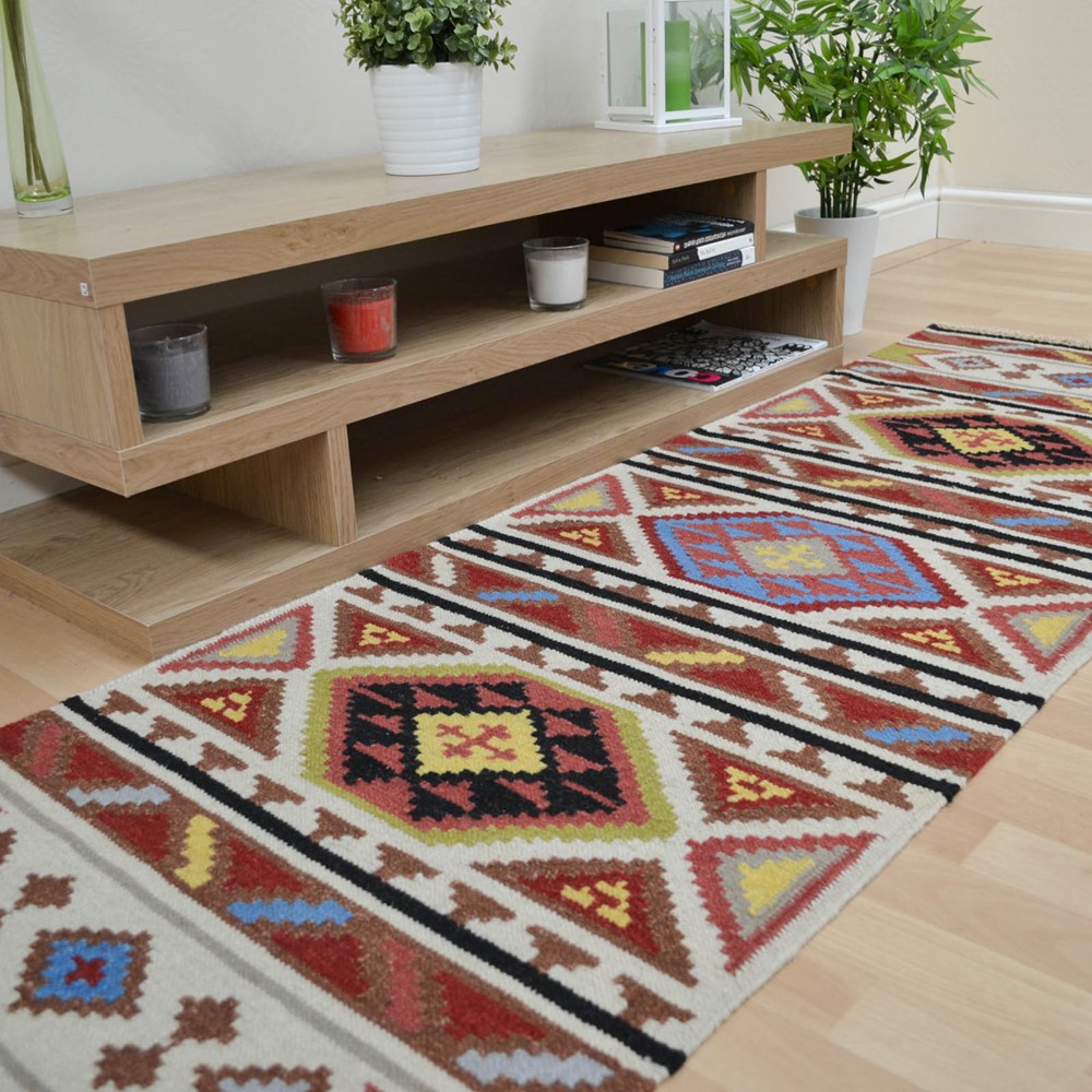 Hippie Kelim 05 Runner buy online from the rug seller uk