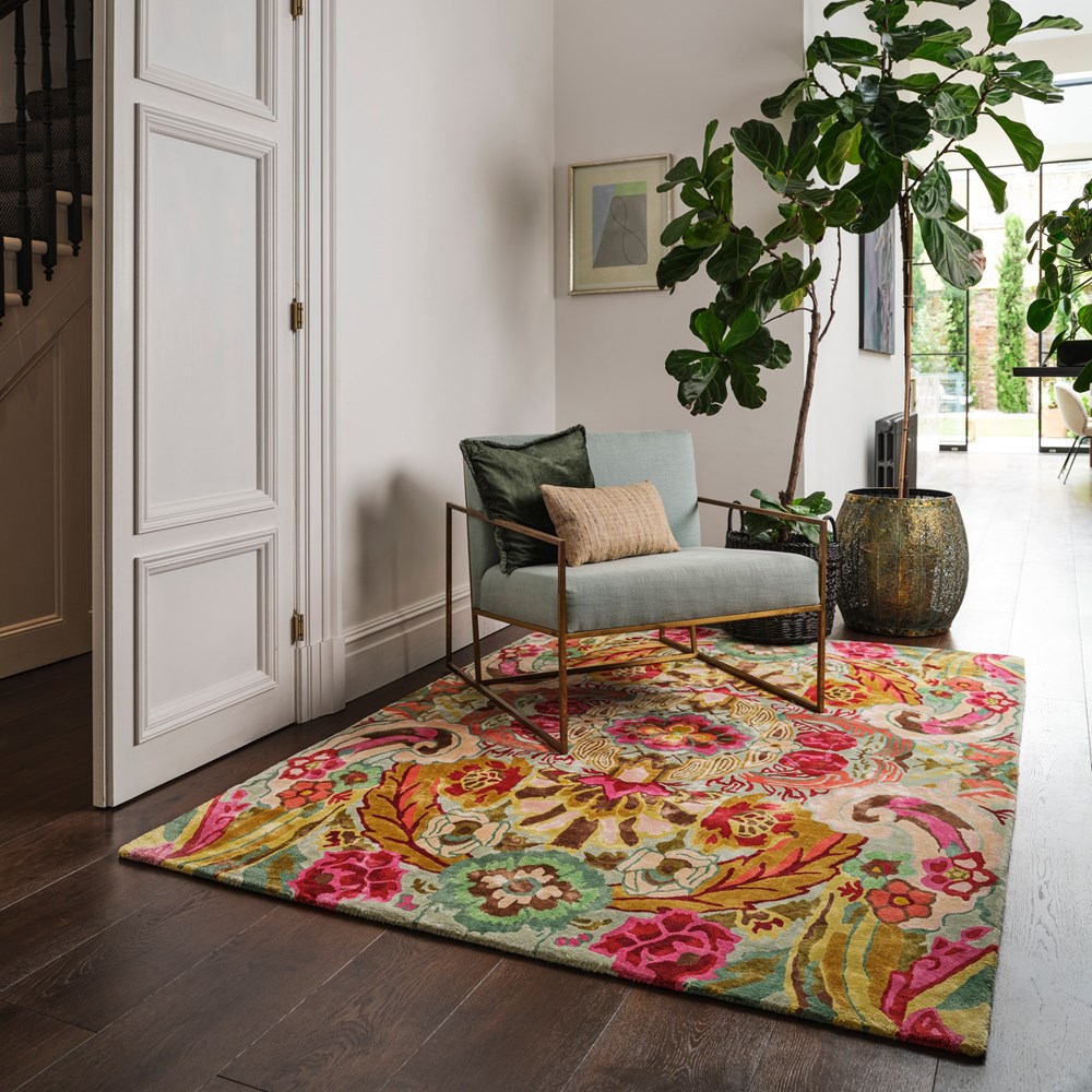 Historia Floral Rugs by Katherine Carnaby in Multi