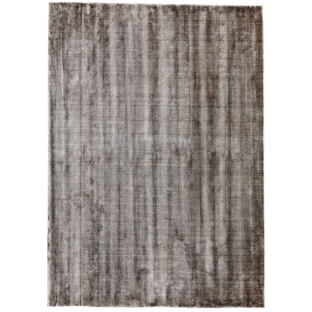 Illusion Modern Soft 1437P Rug in Grey