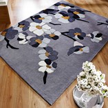 Small grey rug