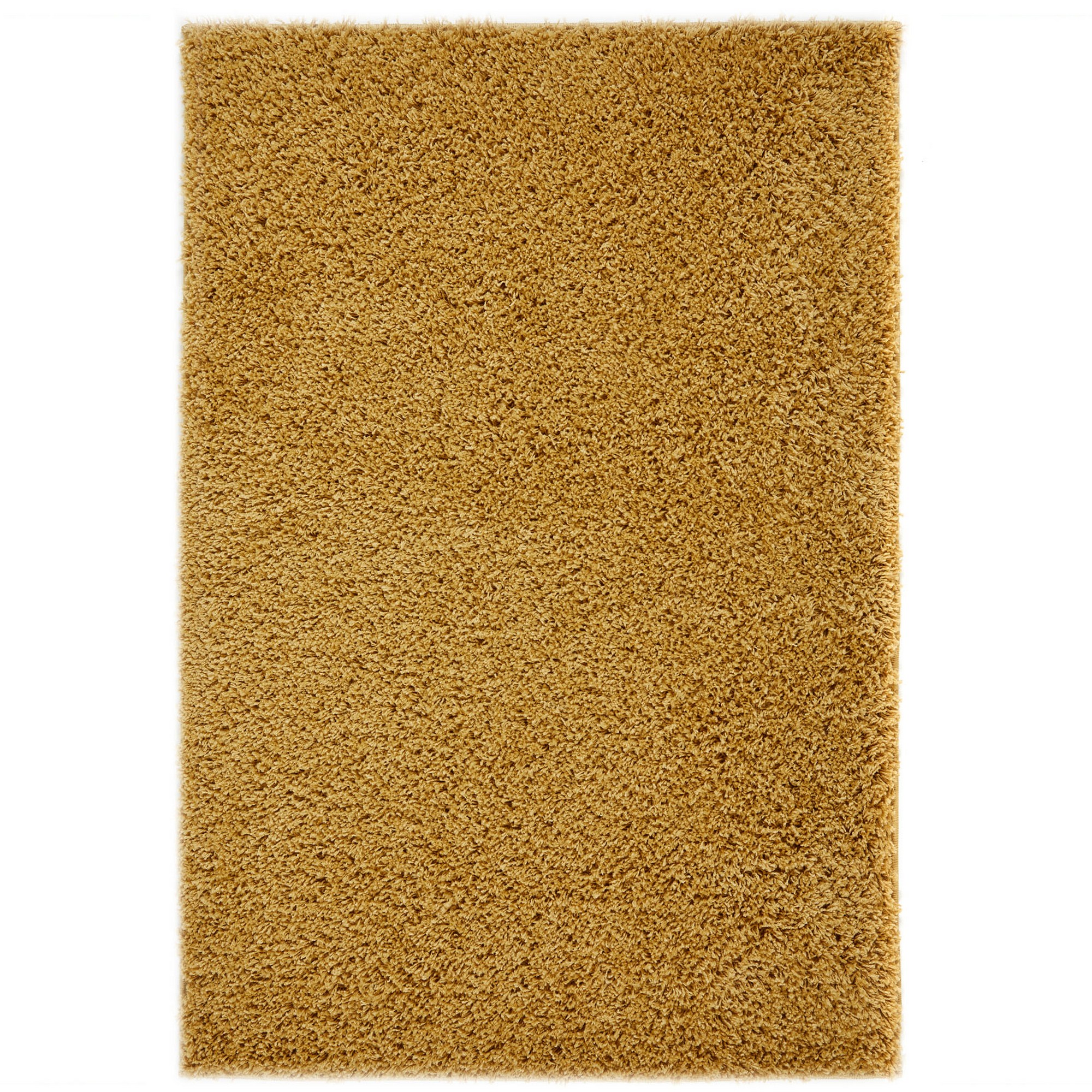 Isla Shaggy Rugs In Gold