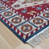 Kazak Rugs - Kabir Diamond Red Blue buy online from the rug seller uk