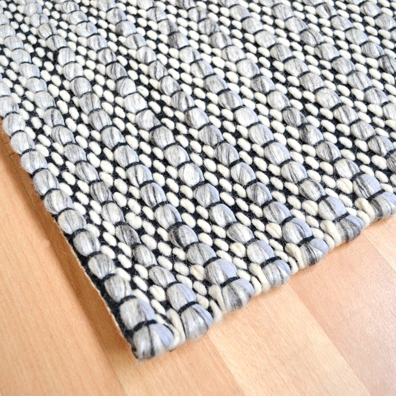 Linden Hallway Runners in Silver buy online from the rug ...