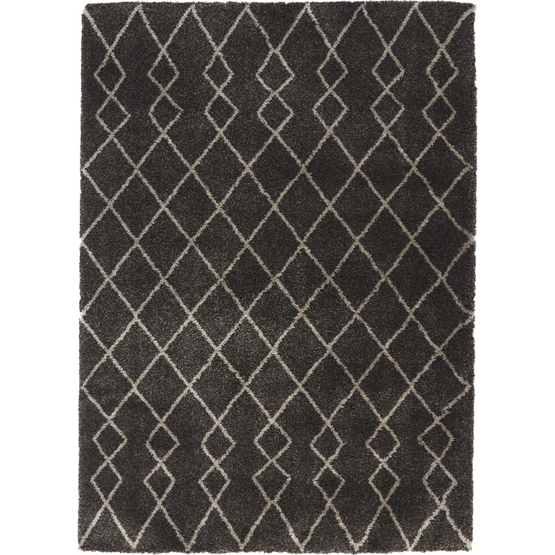 Martil Rugs MAT01 in Charcoal buy online from the rug seller uk