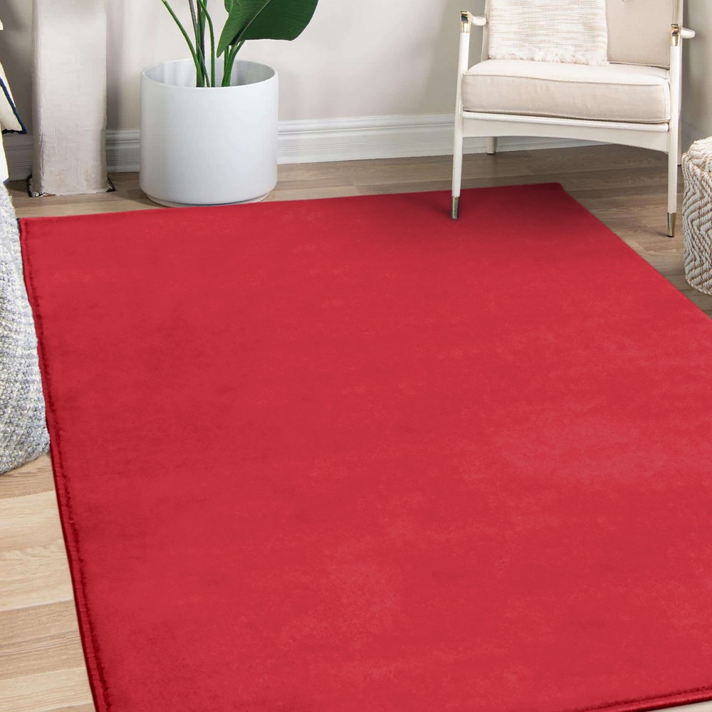 Moda Rugs in Red by Rugstyle