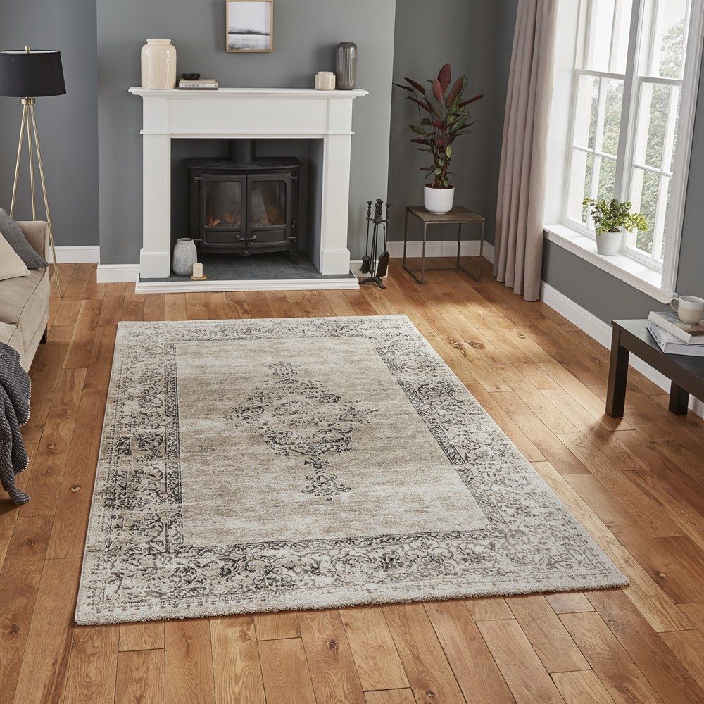 Milano N9695 Rugs in Beige