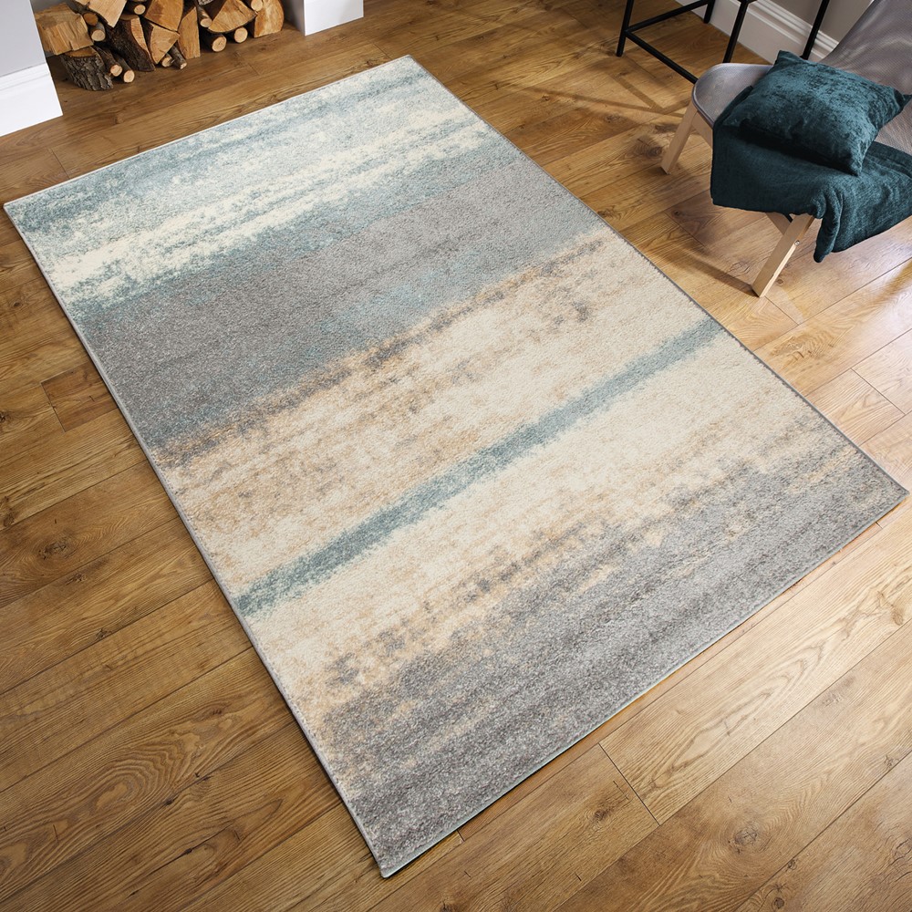 Ombre Rugs in Blue buy online from the rug seller uk