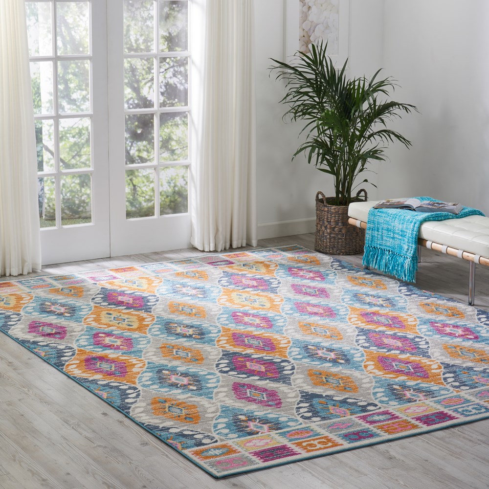 Passion Multi-coloured Rugs PSN02