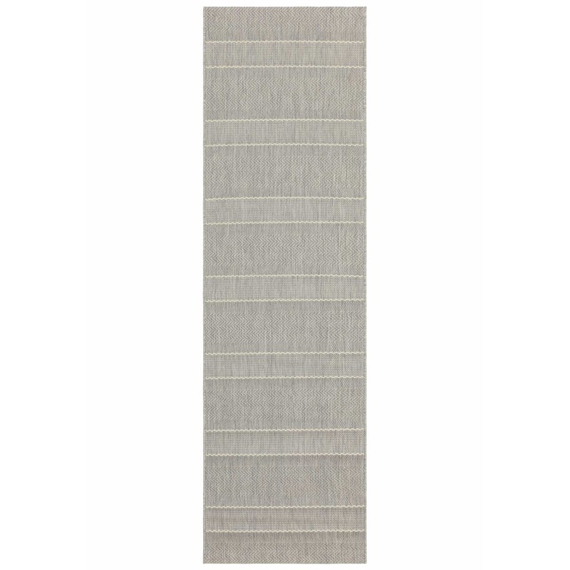 Patio PAT03 Stripe Outdoor Runner Rugs in Beige buy online from the rug ...