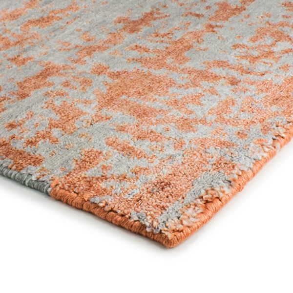 Picasso Rugs in Grey and Orange 3976 - Free UK Delivery - The Rug ... - Picasso Rugs in Grey and Orange 3976. Click to view other images: