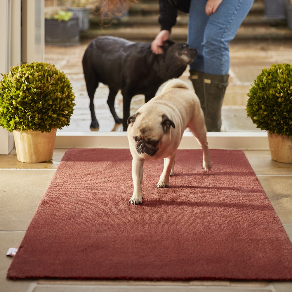 Original Plain Hug Rugs in Terracotta