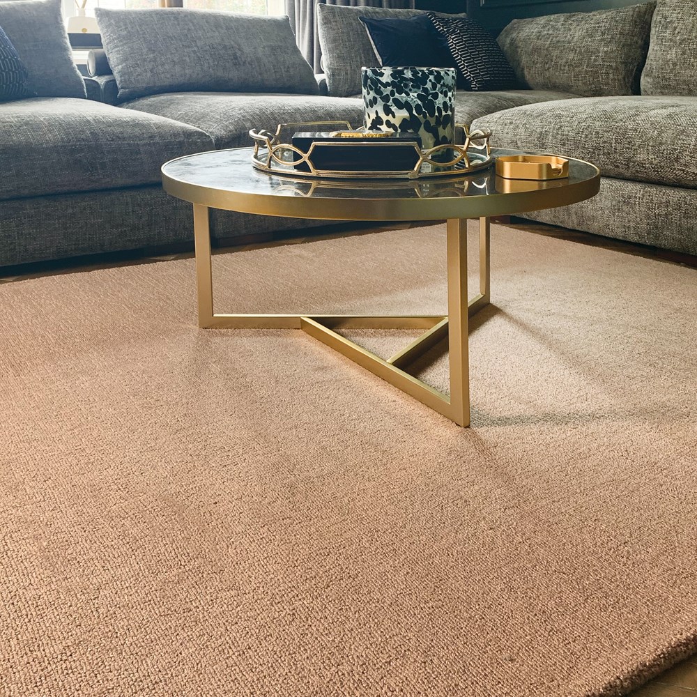 Reef Plain Dye Eco Rugs in Beige