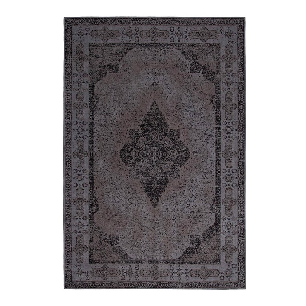 Retro Rugs in Charcoal