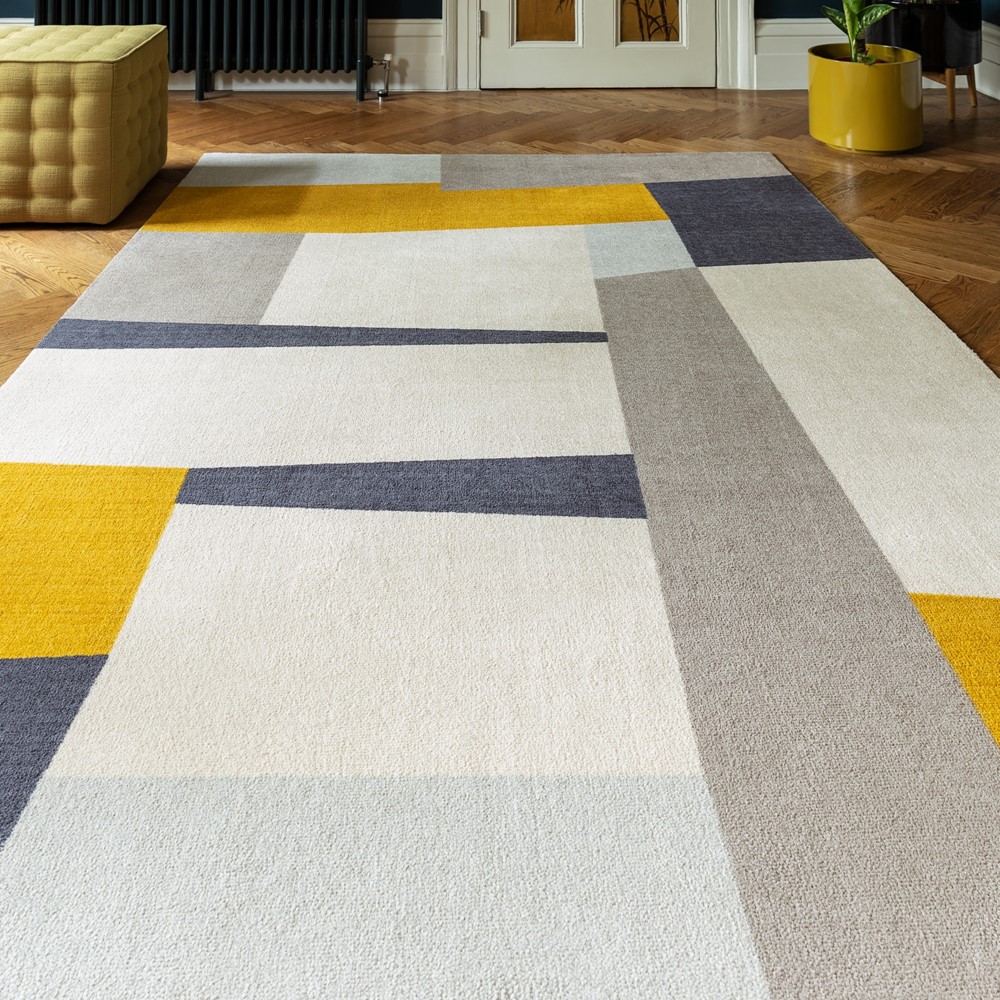 Riley RL04 Rugs in Yellow