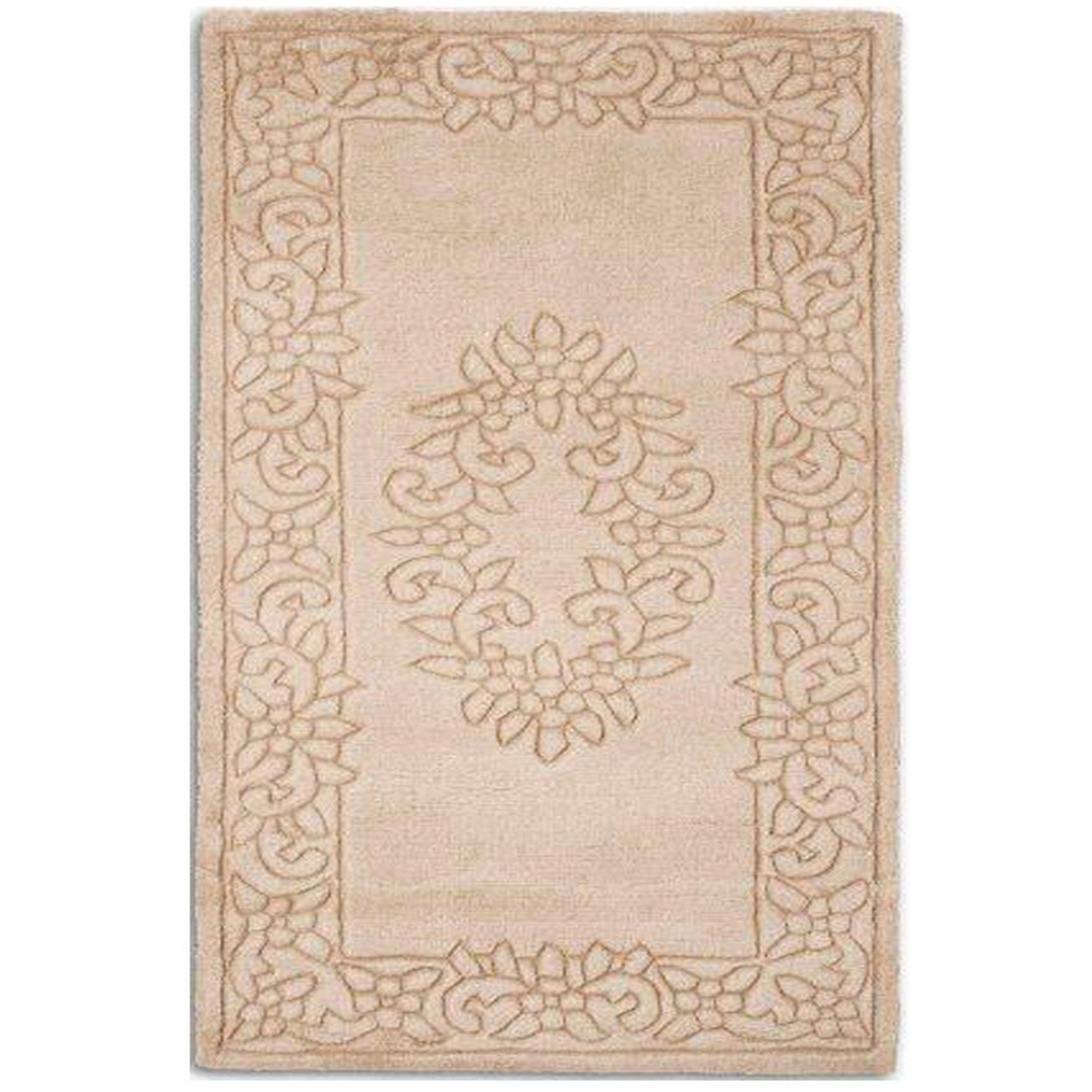 Royale Rugs - Traditional Indian Wool in Rose buy online from the rug ...