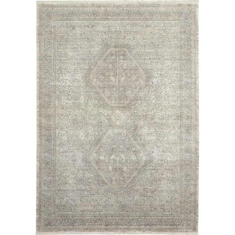 Starry Nights Traditional Medallion Rug STN04 in Cream Grey buy online ...