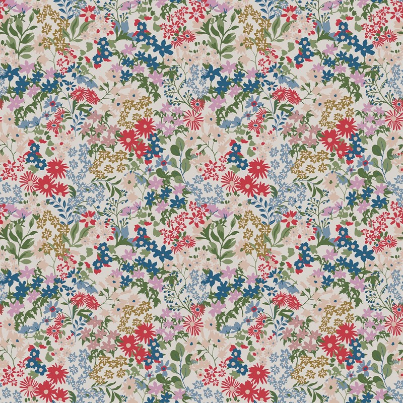 Sanders Ditsy Floral Wallpaper 120878 by Joules in Cream White buy ...