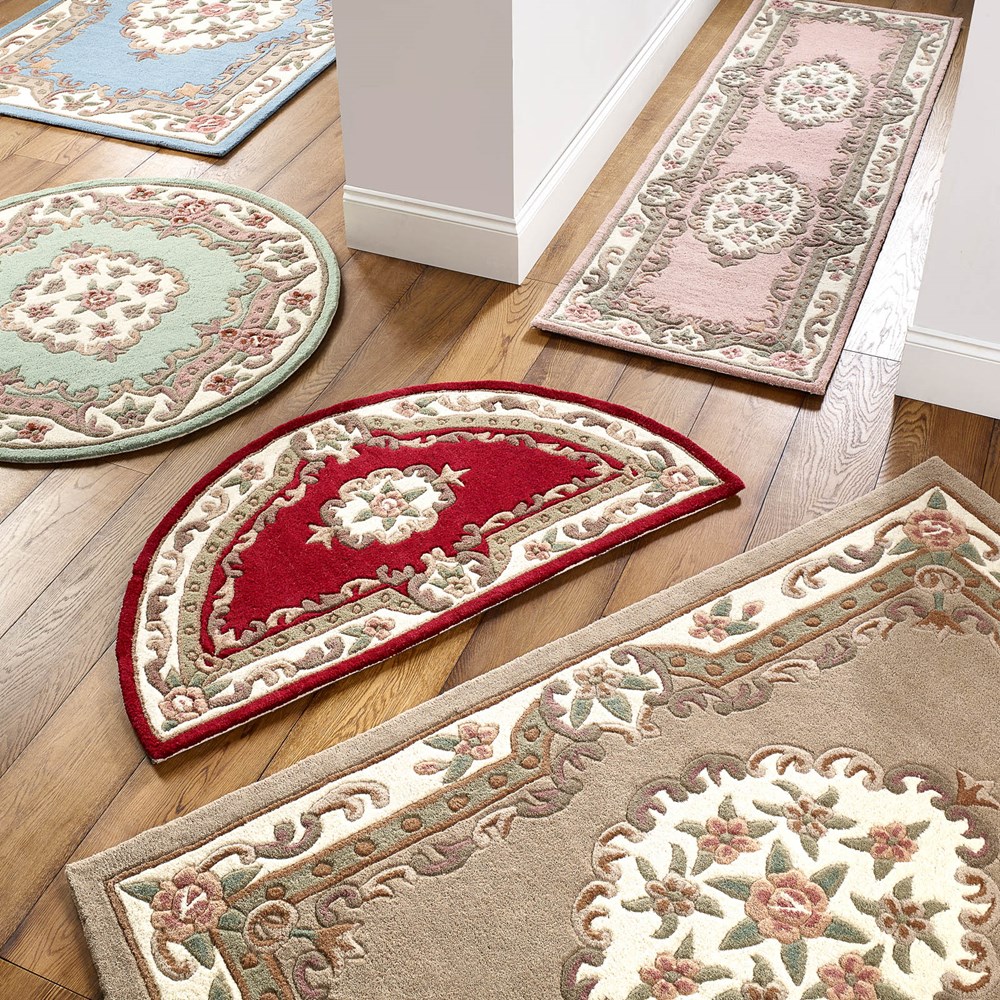 Shensi Traditional Wool Rugs in Beige