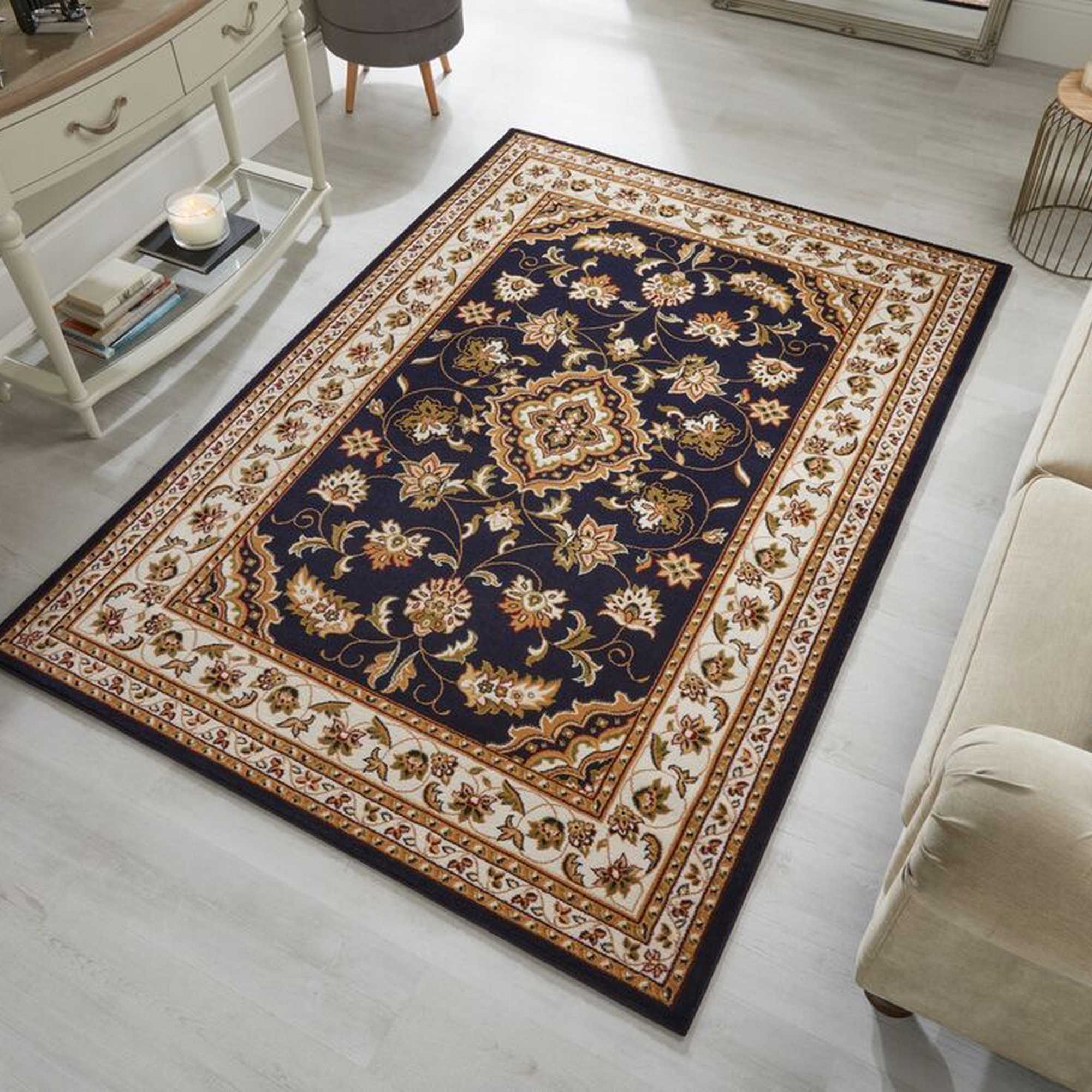 Sherborne Traditional Rugs in Green buy online from the rug seller uk