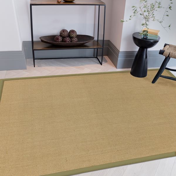 Sisal Rugs - Sage Green