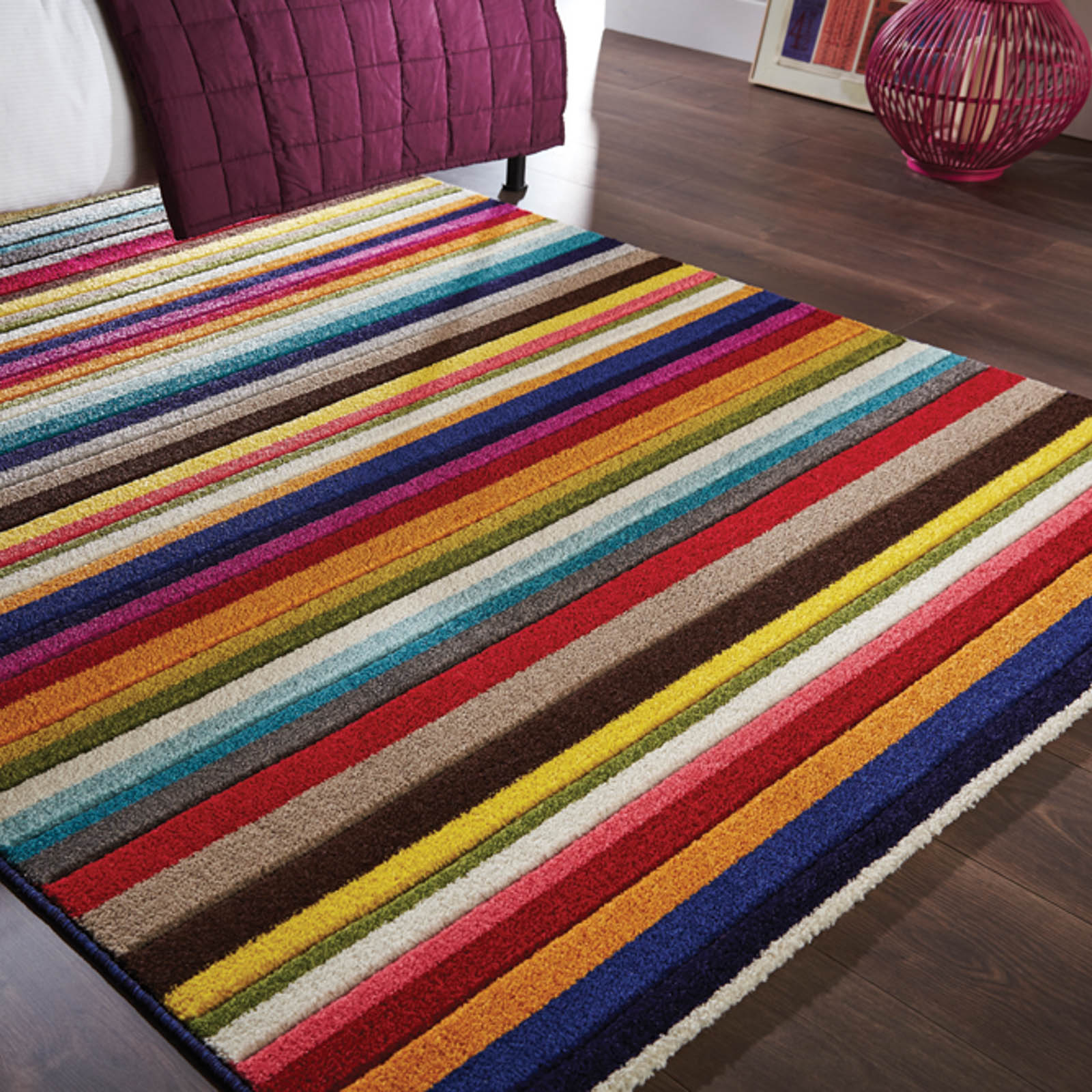 Spectrum Tango Multicoloured Rugs - Free UK Delivery - The Rug Seller