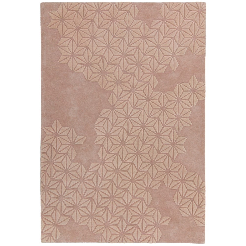 Starburst Rugs in Pink