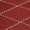 Super Sisalo Anti Slip Kitchen Rugs in Red buy online from the rug ...