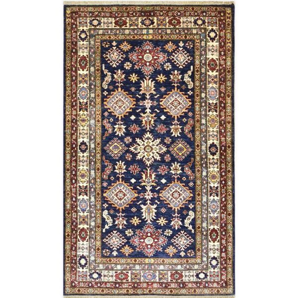 Supreme Kazak Large Hand Knotted Rug - Lees of Grimsby