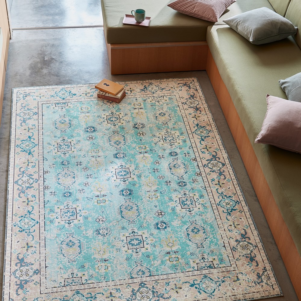 Syon SY01 Rugs in Azure