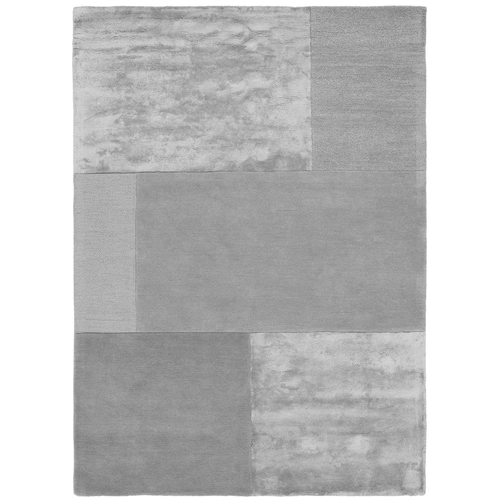 Tate Tonal Textures rugs in Silver