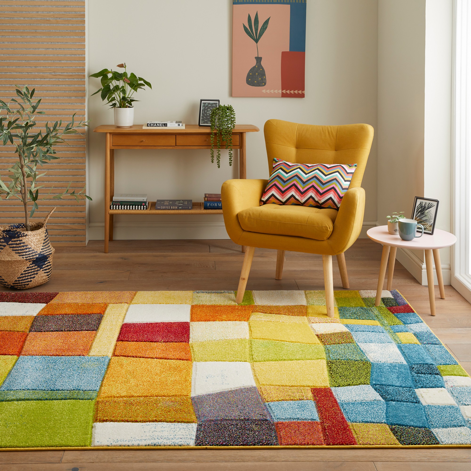 Viva Viv102 Geometric Rug By Concept Looms In Multi