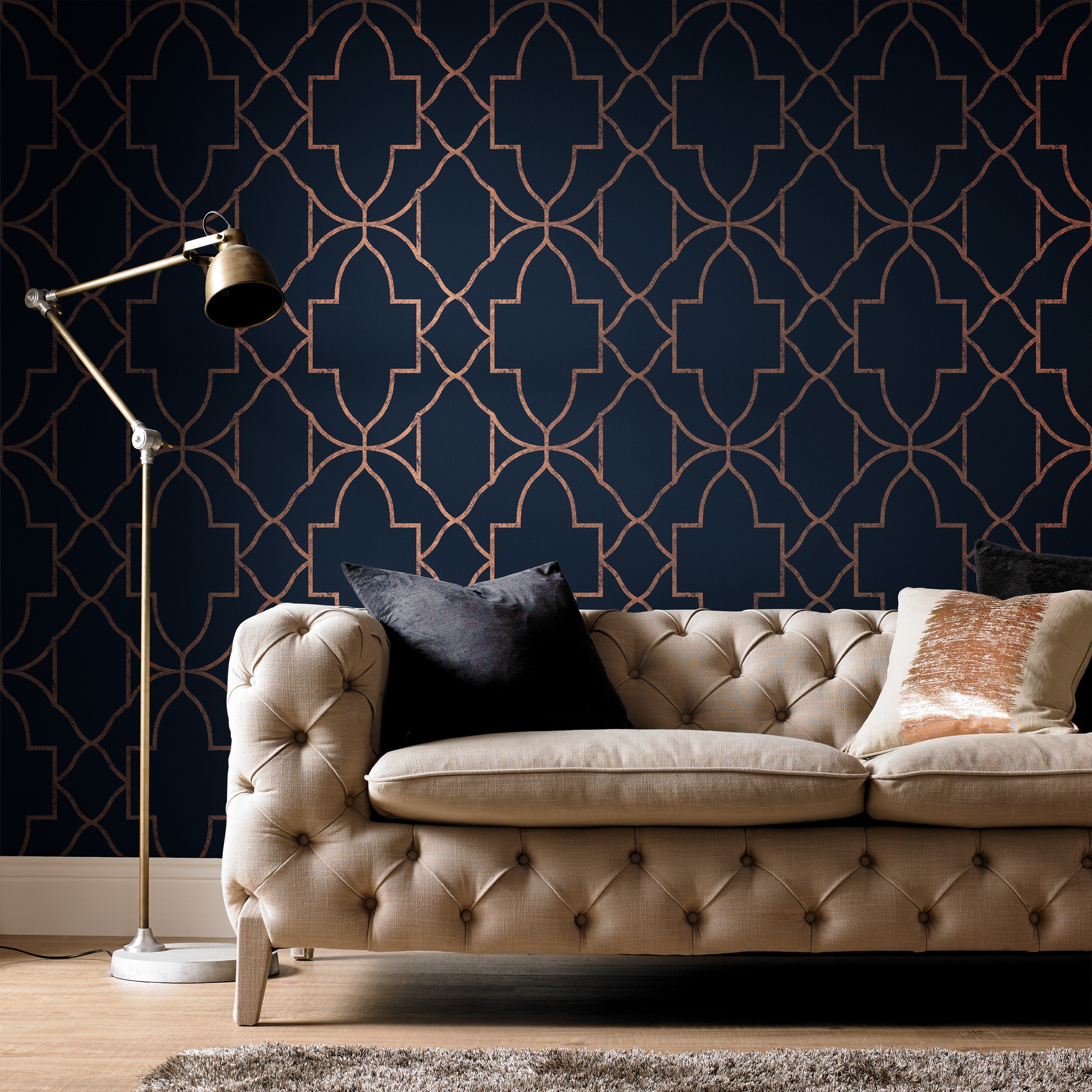 Graham & Brown Paintable Pure Geometric Wallpaper, White - Amazon.com