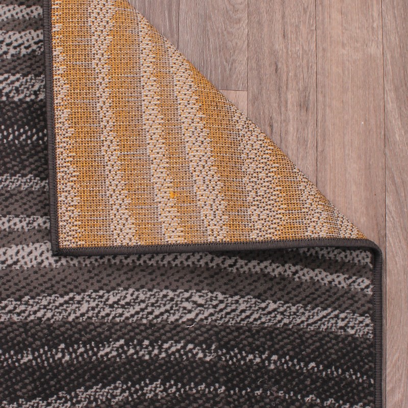 Waves Rugs in Grey by Rugstyle buy online from the rug seller uk