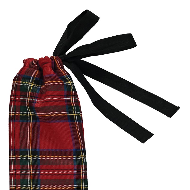 YuYu Tartan Hot Water Bottle in Royal Stewart Red buy online from the ...